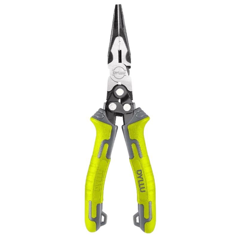 Dyllu 8.5\" Compound Action Long Nose Pliers - DTPL2768