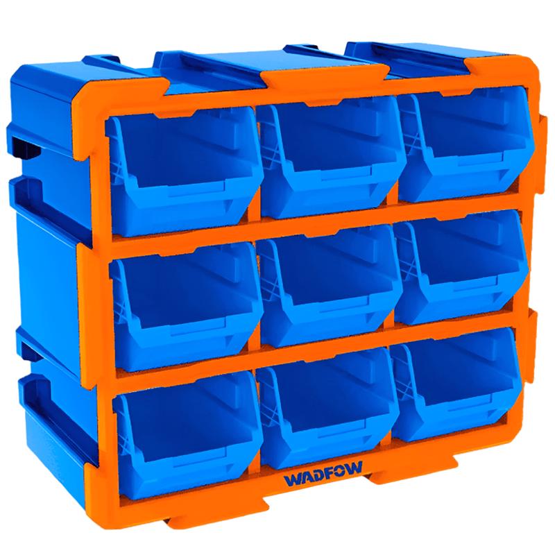 Wadfow 9 Pieces Modular Storage Tower - WTB8330