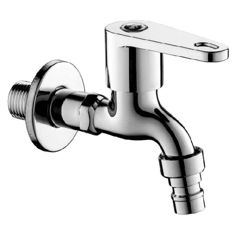Chrome Wall Bibcock Tap - Z-1002