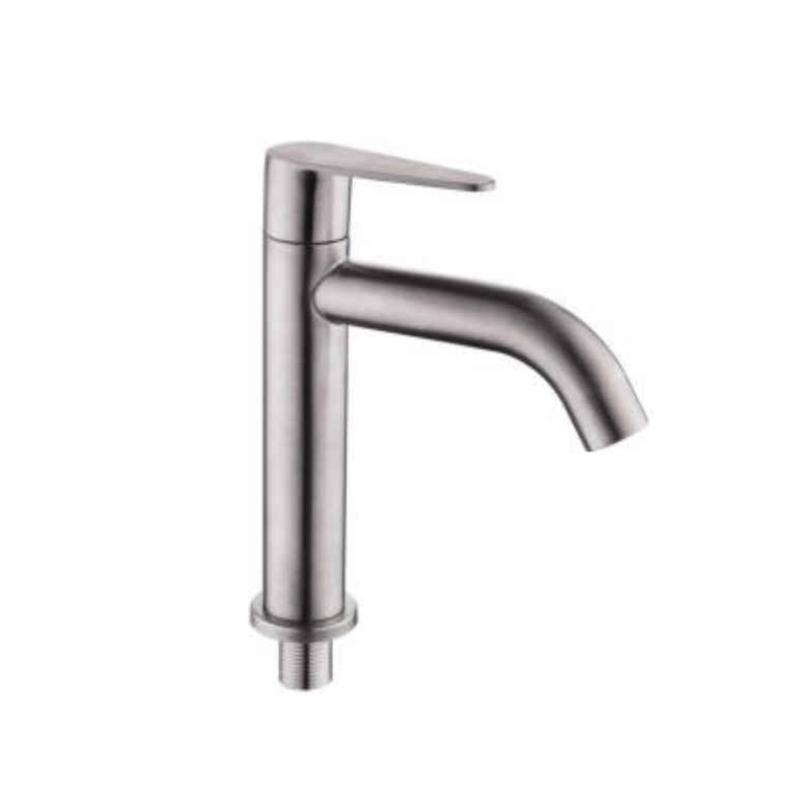 MaxTen Bathroom Stainless Steel Cold Pillar Basin Faucet Tap - SC30-840 & SC30-840H